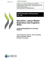 Cover page of the EDU Working Paper n°146